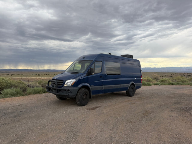 “Big Blue” 2016 Lifted 4x4 Mercedes Sprinter Long Wheel Base Camper Van — photo 2