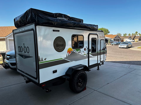 Ultimate Hunting Base Camp Trailer overland rental