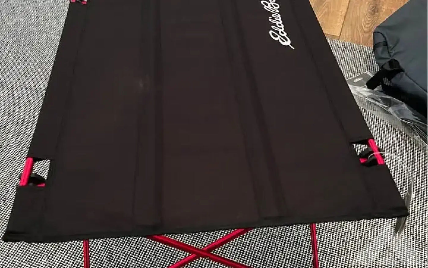 Eddie Bauer collapsible camp table — used camp furniture for sale (photo 3) — photo 3