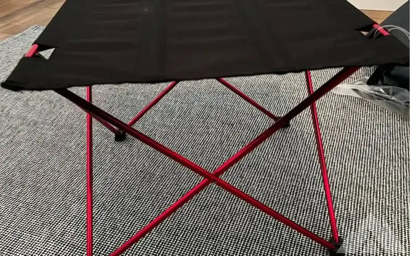 Eddie Bauer collapsible camp table — used camp furniture for sale (photo 2) — photo 2