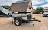EEZI-AWN globe trotter roof top tent — used rooftop tents for sale
