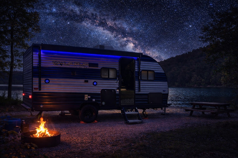  with a warm campfire — photo 2