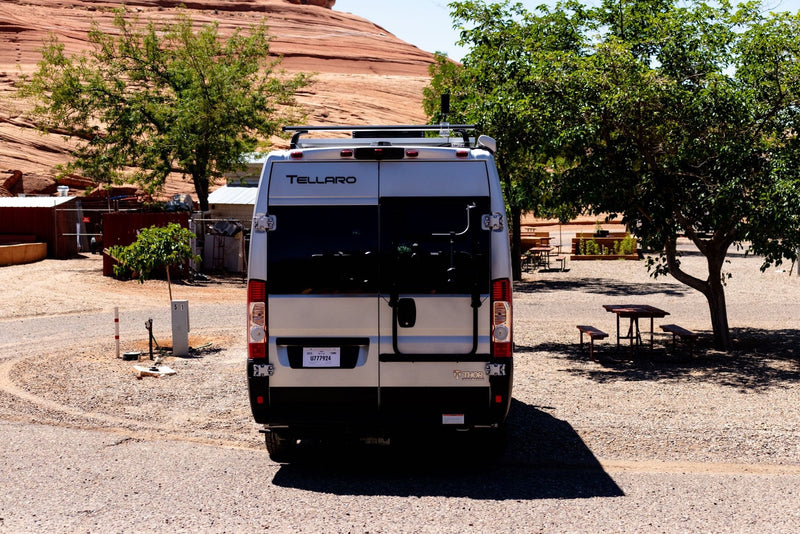  plus comfortable bed and overhead storage.|Explore this cozy RV rental interior: comfortable bed — photo 8