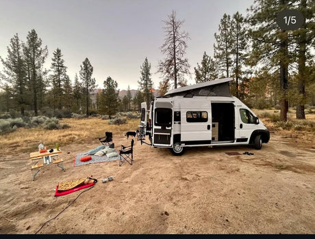 Adventure Van w/ Shower, Kitchen & Solar | Explore Mountains, Lakes & Beach