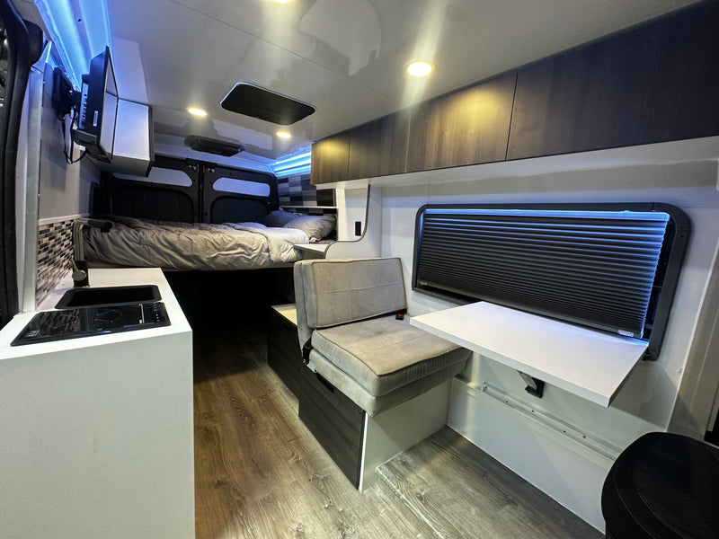 Mr. Grey is the Cold AC, Modern Luxury Camper Van rental of your dreams! — photo 3