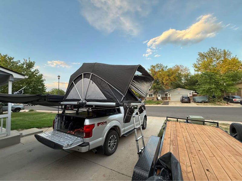 Free Spirit Recreation Rooftop Tent and Awning with RCI Bed rack in Frederick, CO (photo 6) — photo 6