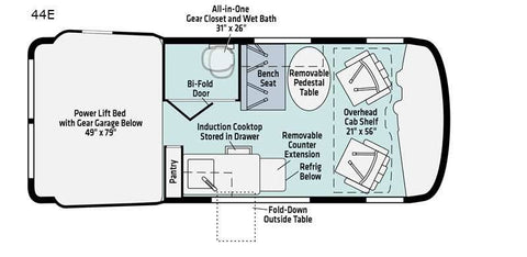 2023 Winnebago Revel 4X4 Diesel OFF RD3 overland rental