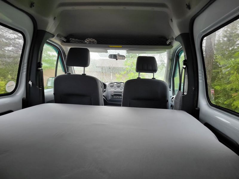  and automatic transmission. Ideal for an RV rental or work vehicle.|View inside an rv rental: the gray Ford van's dashboard — photo 5