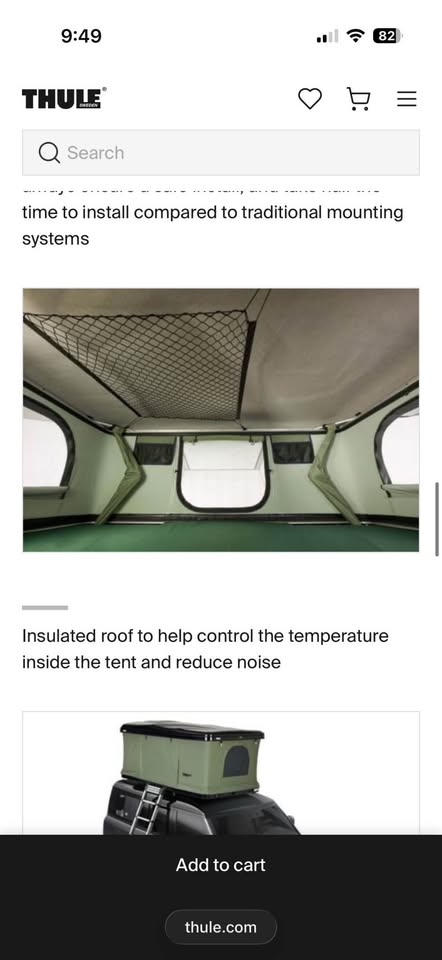 Tepui Thule Basin
hard-shell rooftop tent in Cloverdale, OR (photo 3) — photo 3