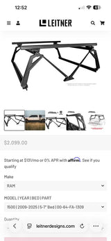 Leitner Active Cargo System / Bed Rack - 2019 - current Ram 1500 - no accessories in Vancouver, WA (photo 6)