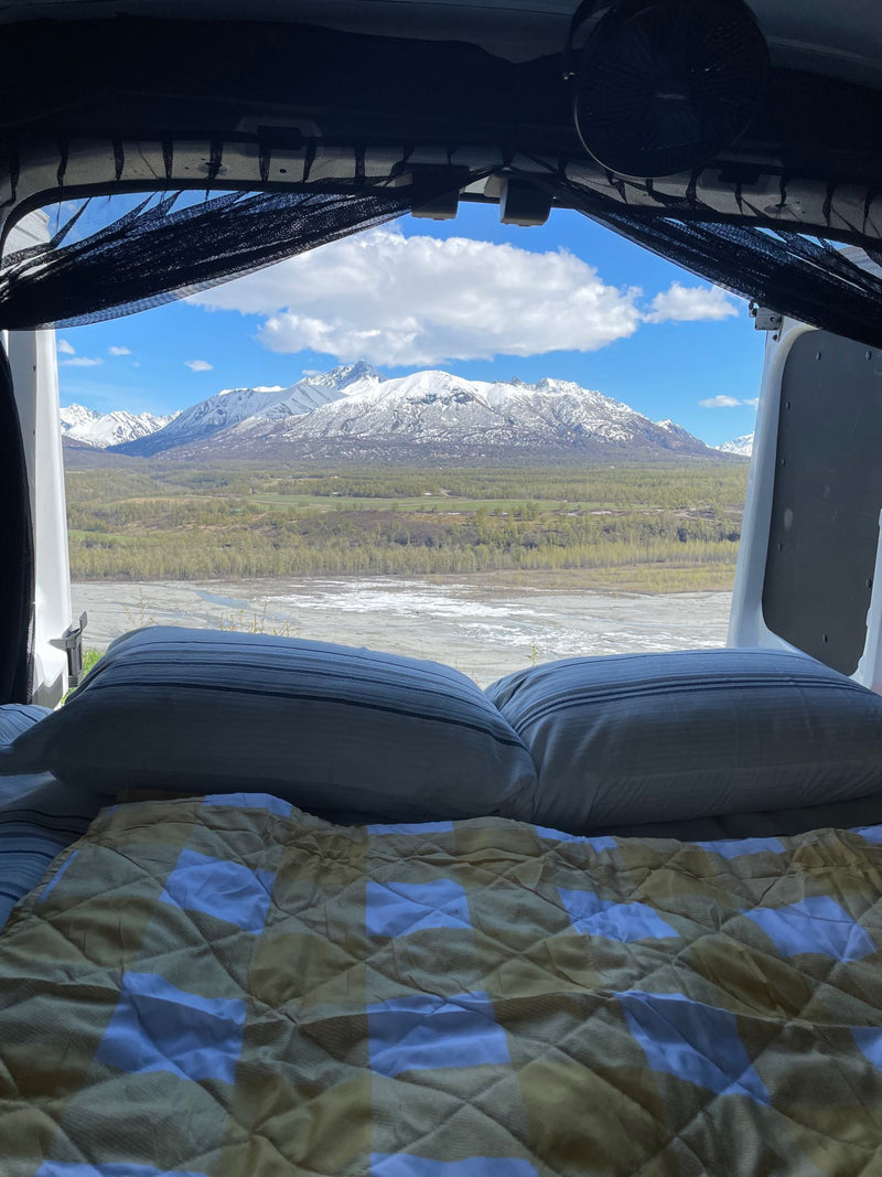  and a drone.|RV rental: Honda EU2200i generator and organized bins under a comfy bed — photo 6