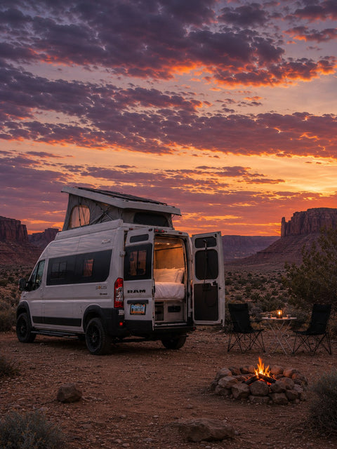 2026 Winnebago Solis 59PX Adventure Van Sleeps 4 Pop-Top Bath Solar Gen AC! overland rental
