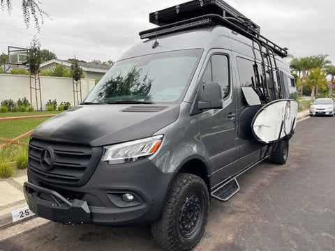 Mercedes Sprinter Fully Loaded Adventure Van overland rental