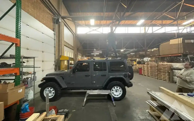 Expedition One MULE roof top tent rack for Jeep Wr — photo 3