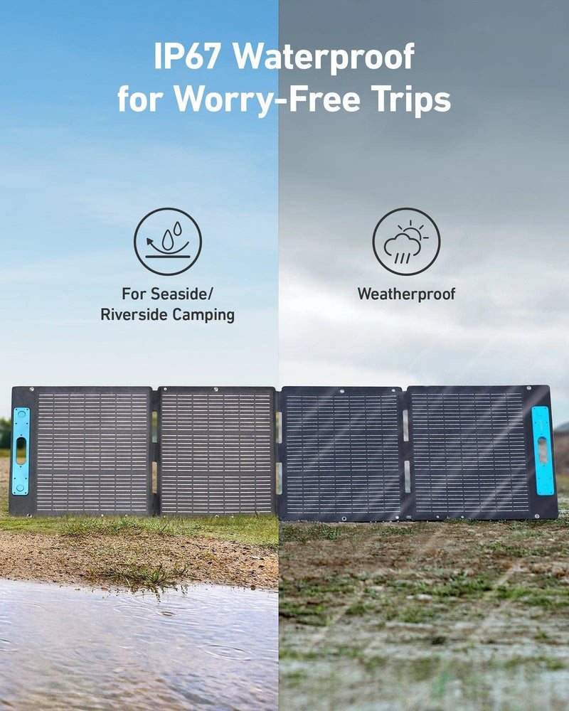 New Anker SOLIX 200W Bifacial Portable Solar Panel — photo 4