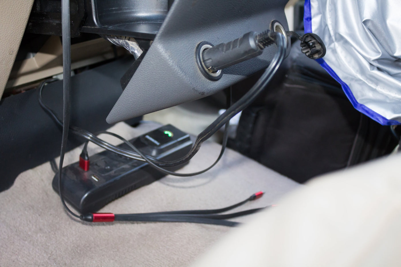  ideal for an RV rental outdoor adventure.|Portable fridge control panel in an RV rental — photo 7