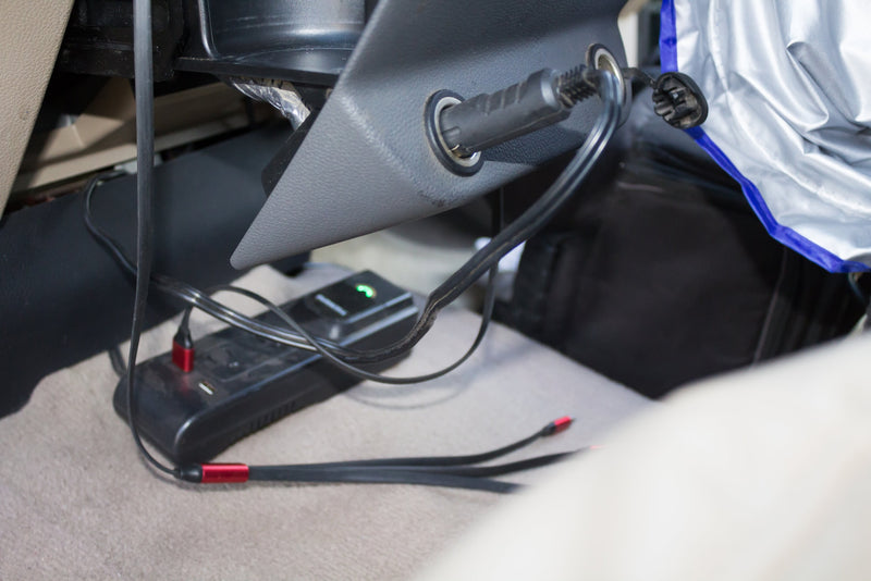  ideal for an RV rental outdoor adventure.|Portable fridge control panel in an RV rental — photo 7