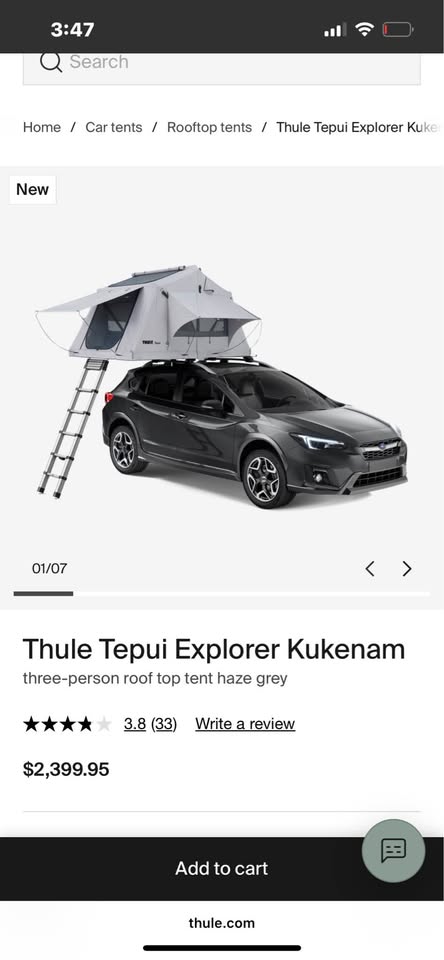 Thule Tepui Rooftop Tent with Annex — photo 3
