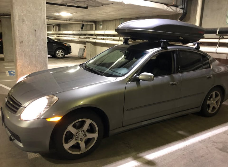 Yakima Roof Rack System — SkyBox Pro 16, 2 Frontloader Bike Racks, Aero Crossbars — Keyed Alike in Shoreline, WA (photo 5) — photo 5