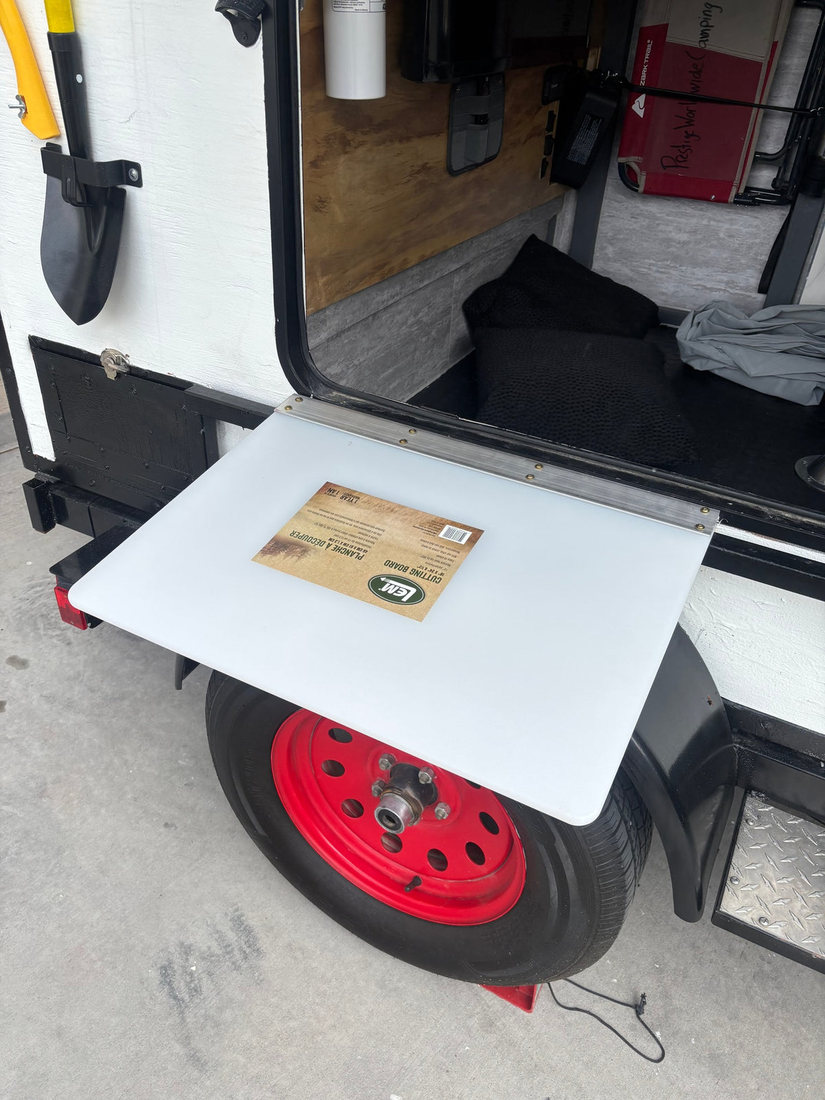  prepped for adventure.|RV rental: Customized trailer with two 20L water cans — photo 14