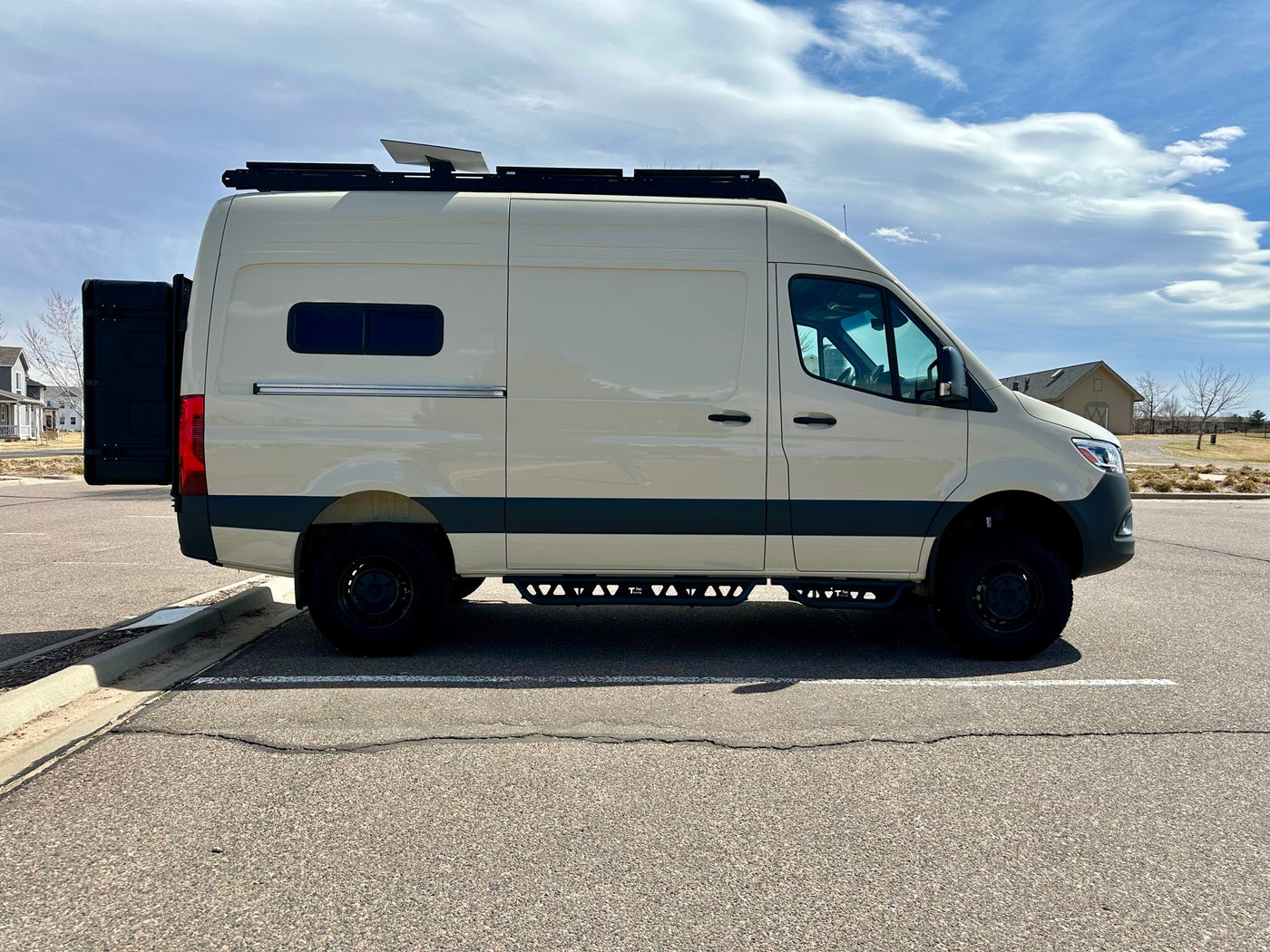  ready for RV rental.|This light-colored RV rental camper van — photo 6