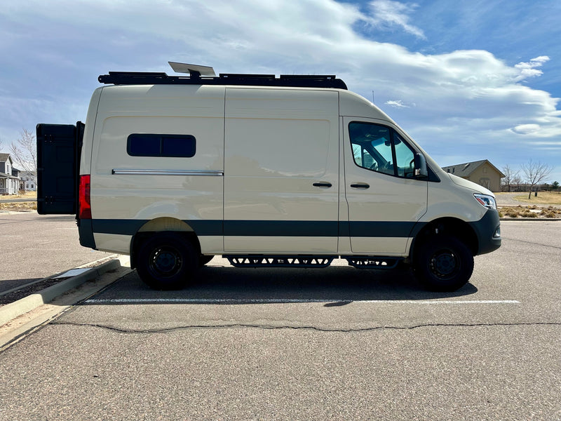  ready for RV rental.|This light-colored RV rental camper van — photo 6