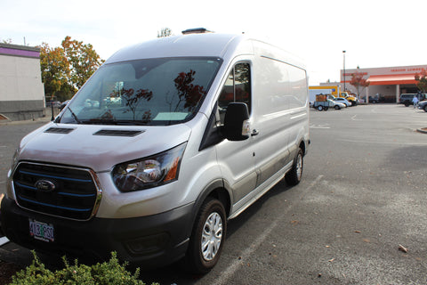 All-Electric 2023 Ford Camper van with Wifi, Office & Comforts! — photo 2
