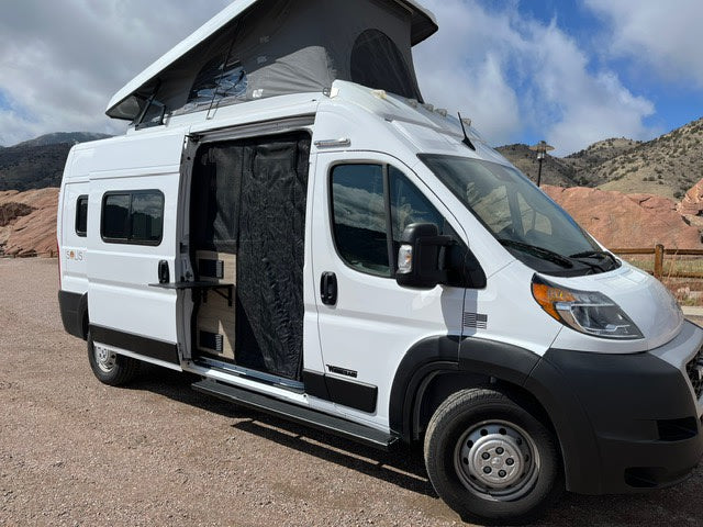 White Winnebago Solis camper van — photo 1