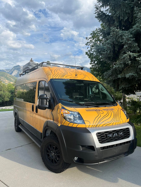 Luxury Adventure Campervan - Yellow overland rental