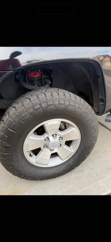 4 Nitto Ridge Grappler Tires 285/70R17 with Toyota Wheels in Fresno, CA (photo 4) — photo 4
