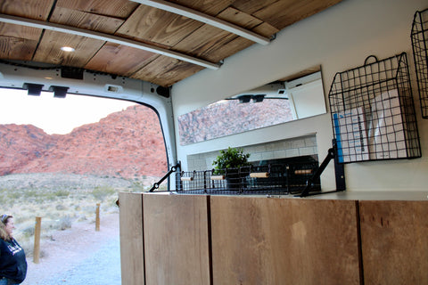 Vanna the 2019 Ford Custom Transit overland rental