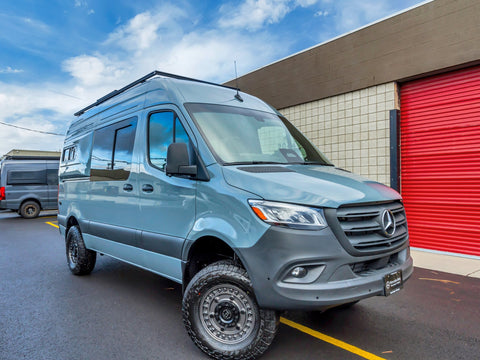 Mabel | 4-Season Family Adventure Van overland rental