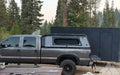 Flated camper shell and bed