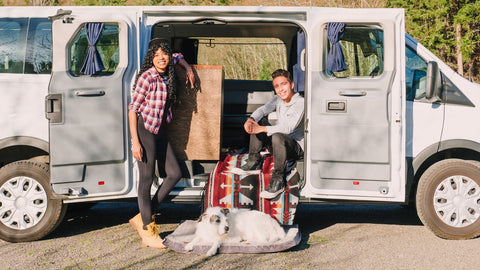 Low Roof Ford Transit Campervan with Queen Bed (Sleeps 2) — photo 2