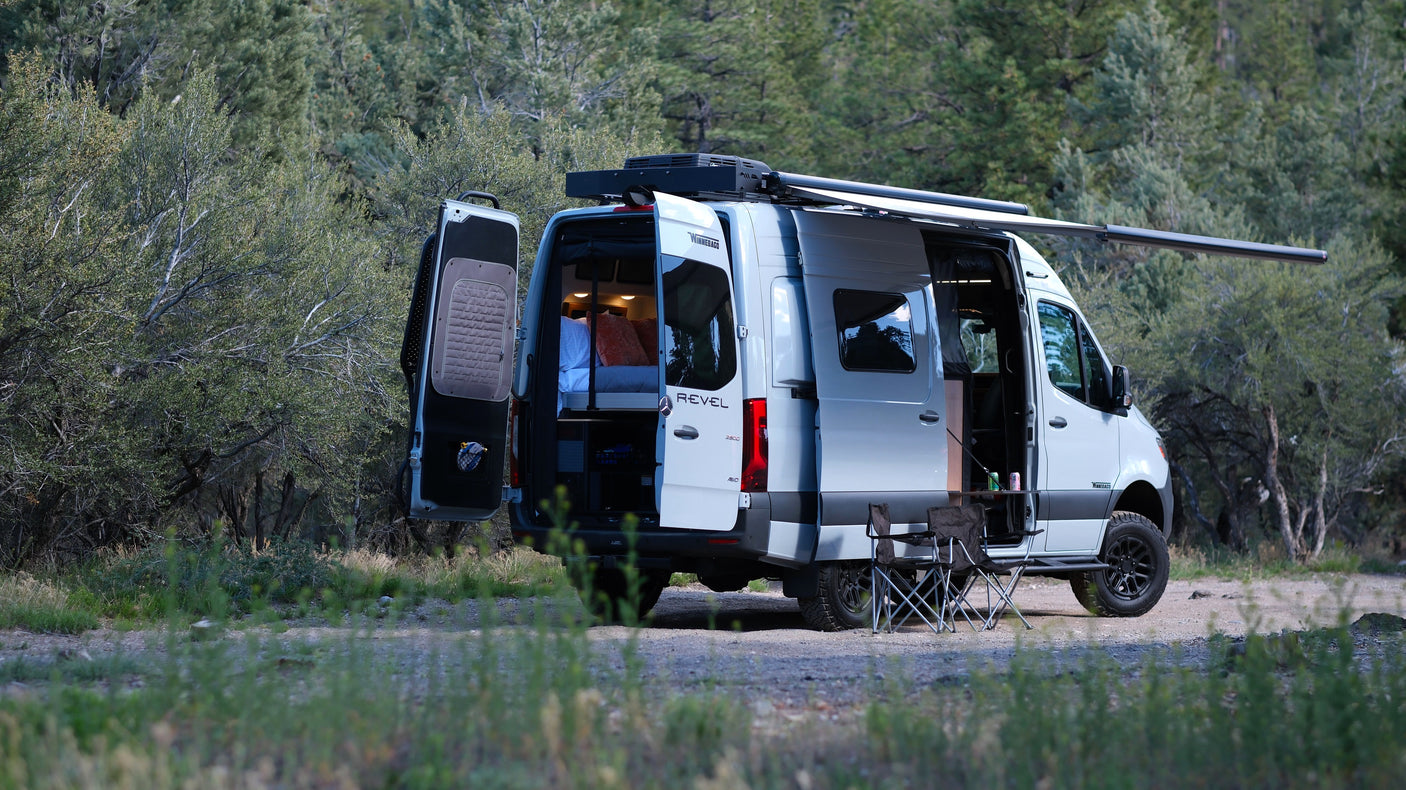 2026 AWD Winnebago Revel 44e "Glaicer" Unlimited Miles-Starlink