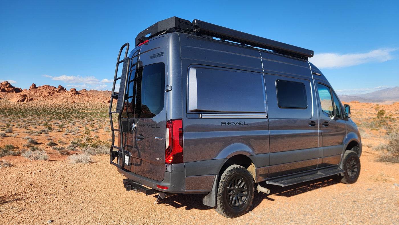 2025 AWD Winnebago Revel 44E "Elroy" Unlimited Miles Mighty 5 + Starlink — photo 12