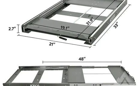 Fridge Slide - ICECO UL60D/65D/74S — used fridge slides for sale (photo 2)
