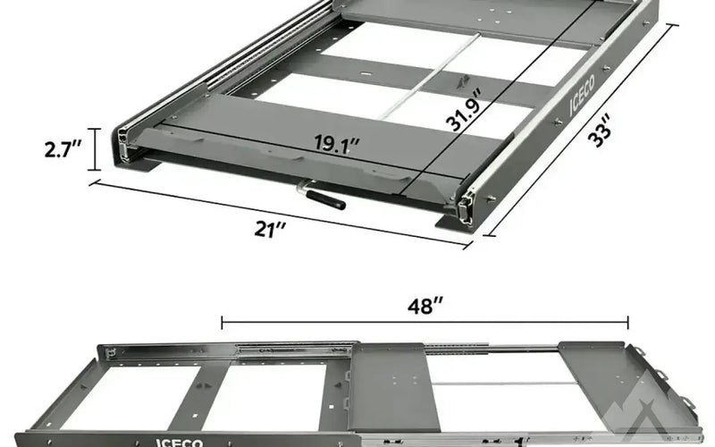 Fridge Slide - ICECO UL60D/65D/74S — used fridge slides for sale (photo 2) — photo 2