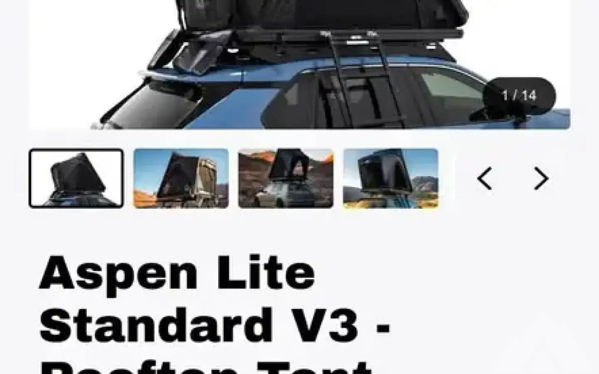 FSR Aspen Lite Standard V3 - Rooftop Tent — used rooftop tents for sale (photo 2) — photo 2