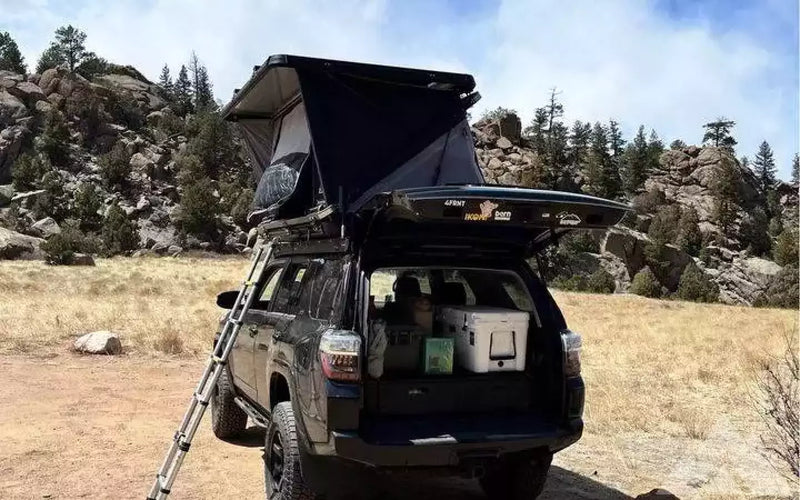 FSR (free spirit recreation) roof top tent — used rooftop tents for sale — photo 1