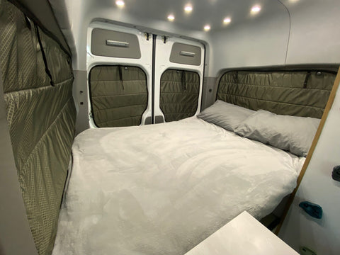 Family Size Mercedes-Benz Sprinter w/ Bunk Beds & Rock Wall overland rental