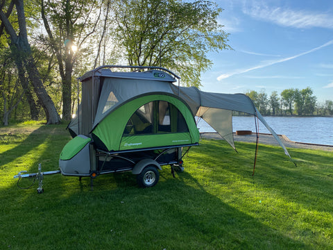 Pop Up Mobile Tent Glamping  - SylvanSport GO overland rental
