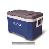 Enhance your RV rental with this 52-quart Igloo ice cooler, keeping provisions chilled.