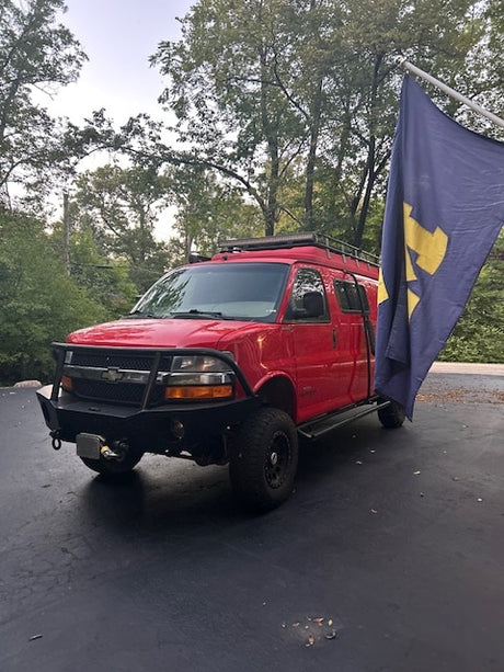 ready for overlanding camping adventures.|This red rv rental