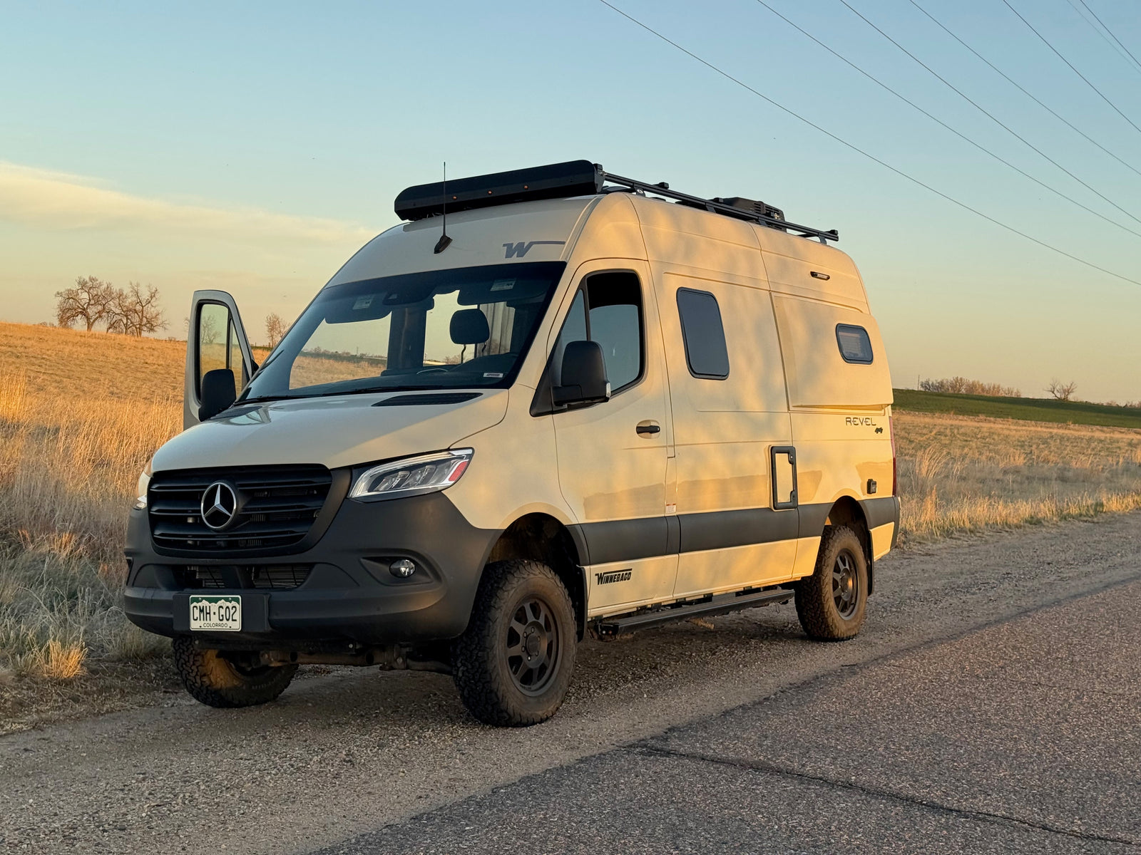 Adventure awaits! This 4x4 Winnebago Revel camper van is ready for your next rv rental road trip in Colorado.