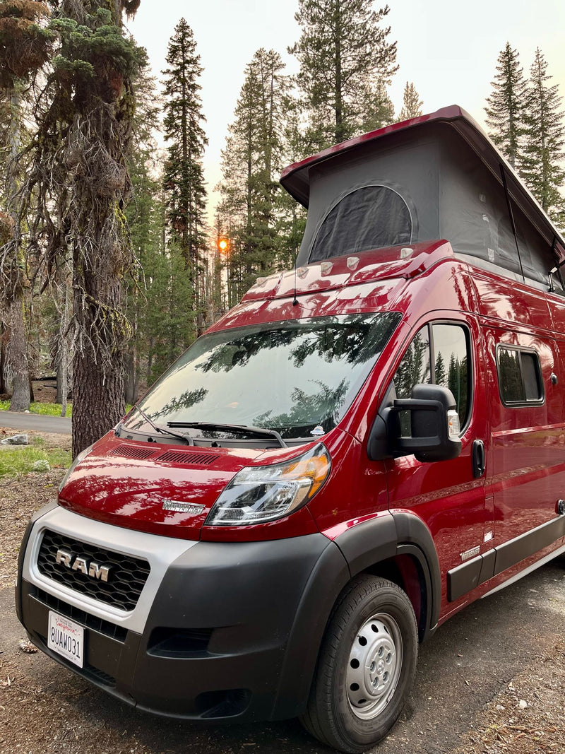  parked in a forest campsite — photo 9
