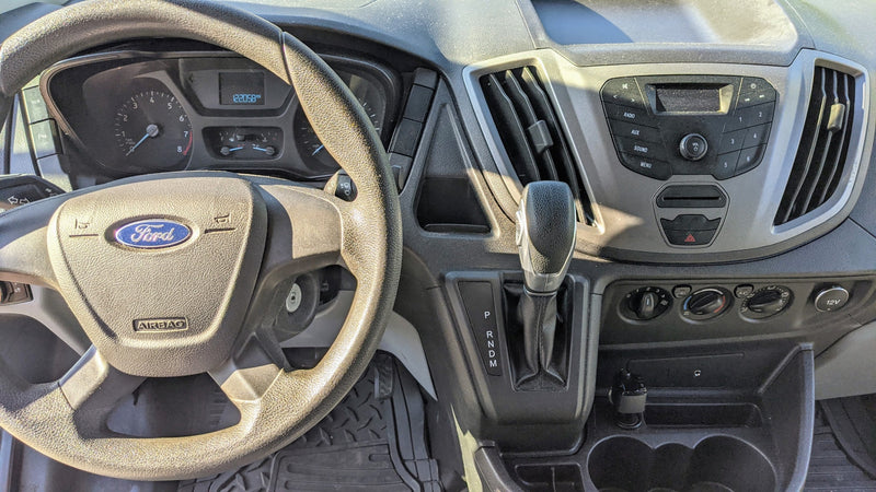  ready for adventure.|Dashboard view inside a Ford van — photo 4