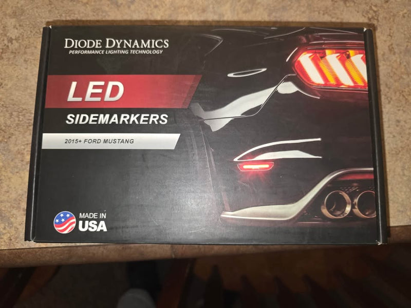 Diode Dynamics LED White Rear Side Marker Lights Mustang 15-23 in Eagle Creek, OR (photo 2) — photo 2