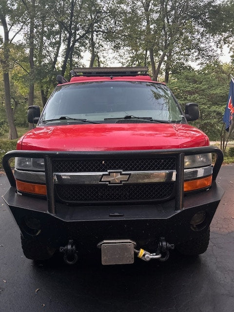  equipped with a roof rack