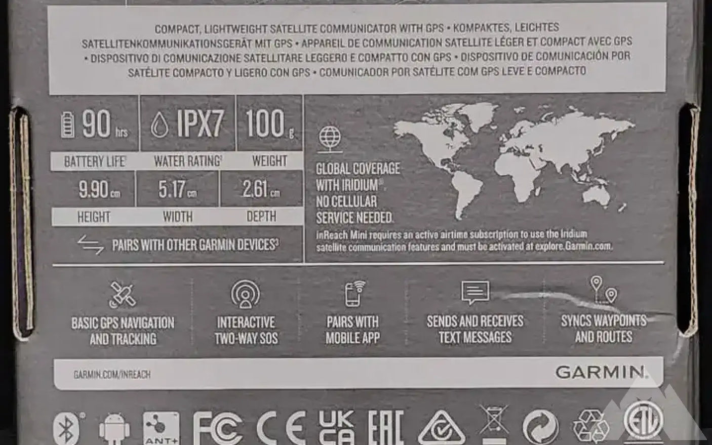 Garmin inreach mini — new gear for sale (photo 3)